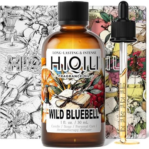 HIQILI Wild Bluebell Duftöl für Diffusoren & Wohnraumduft
