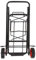 Regatta Camping Festival Trolley Folds Flat Easy Storage Ideal For Moving Festival Gear 25KG Maximum Load Large Wheels Two Bungee Straps Included Colour Black For Camping Travel Outdoors Festival