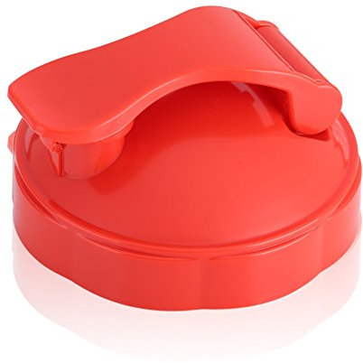Seal Flip Top To-Go Seal Lid Juicer Replacement Parts for 600W 900W Blender Juicer Bottle Cups and Accessories(Red)