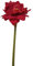 2474U Kunst-Stielblume Amaryllis rot ca. 75cm naturgetreue Blüte Seidenblume