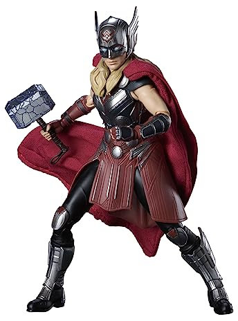 bandai Mighty (Thor: Love & Thunder), S.H.Figuarts Potente Figure, Tinta Unita, Multicolore, Standard