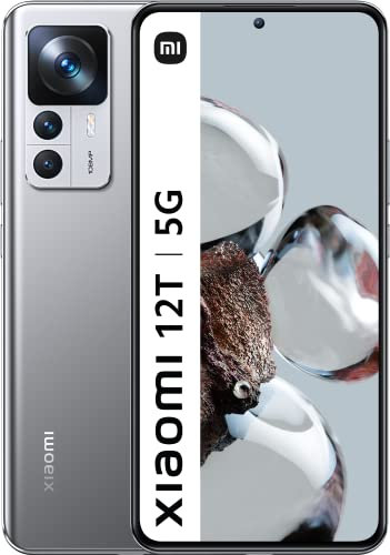 Xiaomi 12T Pro 16,9 cm (6.67) Double SIM Android 12 5G USB Type-C 8 Go 256 Go 5000 mAh Argent