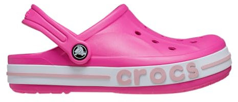 Crocs Unisex Kinder Bayaband Clog K Clog, Electric Pink/Petal Pink, 30/31 EU