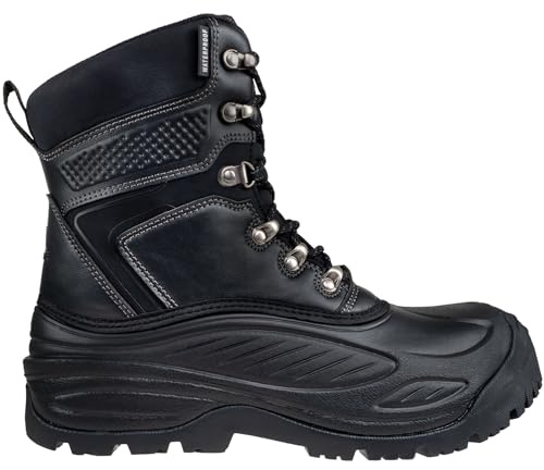 Absolute Sequencer 2 Snow Winter Boots for Men, Warm, Insulated, Waterproof Shell, Black, Size 8