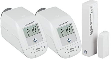 Homematic IP Heizkörperthermostat – basic (2x) & SWDM