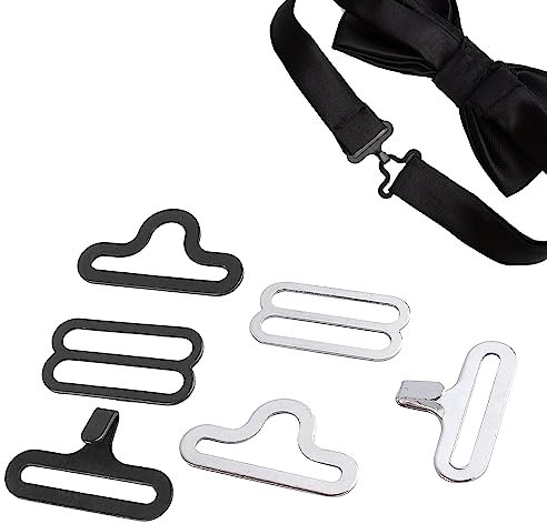 Fliege Clip,Bow Tie Clip,Fliege Verschluss,Fliege Hardware Clip Set,Hakenverschluss,Fliege Verschluss Set Krawatten Haken Clip,Metall Verschlüsse Clips,Einstellbare Metall Krawatte Clip,10 Set