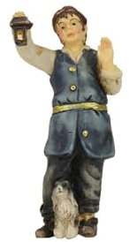 FADEDA Landlord / Height 5 cm / Hand-Painted / Detailed Nativity Scene Figures - Christmas Table Decoration Nativity Accessories