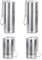 4-Piece Tea Strainer, Stainless Steel Filter, Loose Tea Infuser, Long Cylindrical Tea Leakage Separator, Tea Making Accessories