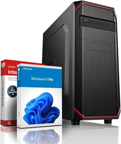 shinobee Business Office Work V3 - Intel Core i5-14400F - Geforce GTX 750 4GB - 32 GB DDR4 RAM - 1TB SSD - Windows 11 Prof.- DVD-ROM - WLAN - MS Office - 3 Jahre Garantie - #8269