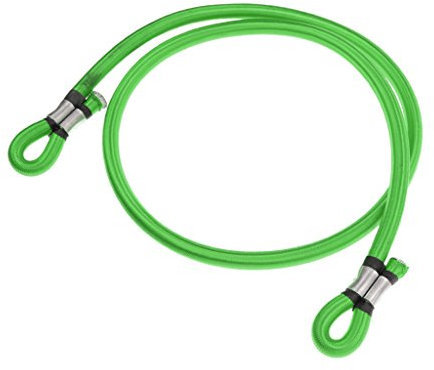 Sharplace Elastic Cord 12mm x 120cm Expanderseil Gummiseil, Grün