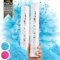 PrimePure Gender Reveal Sparacoriandoli - Cannoni Polvere Biodegradabile Fumogeno - Blu, Confezione da 2 - Fumogeni Ideali per Gender Reveal Party, Rivelazione del Genere Bambino