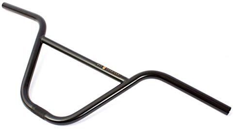 KHE MVP BMX Lenker 10 Zoll – 4130 CrMo – Multiple Butted – 795 mm Breite – 22,2 mm Klemmung – 11 Grad Backsweep – Freestyle BMX Handlebar Schwarz