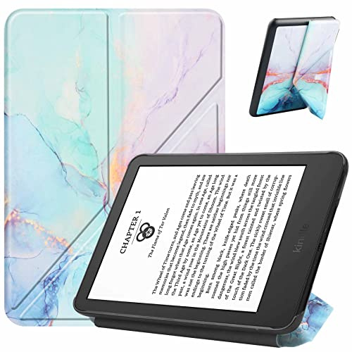 VOVIPO Étui pour Kindle 2022 6 Pouces, Coque de Protection Mince et Léger, Housse Magnétique Auto Réveil/Sommeil pour 6 All-New Kindle(11e génération 2022)-MBL