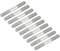 METALLIXITY Doble Extremo Perno Tornillos (M3 Rosca 25mm Longitud) 20uds, 304 Inoxidable Acero Doble Roscado Varilla Pernos - para Casa Reparaciones