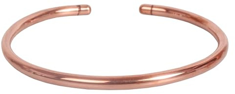 Sunsoul By Touchstone Bracelet de cheville indien, fabriqué à la main, en cuivre pur, de haute qualité, aux tons naturels, pour femme