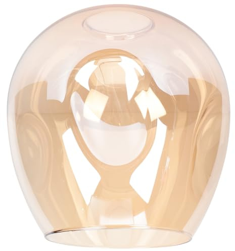 TOVINANNA Paralume in Vetro Trasparente Accessorio Lampada Sostitutivo Per Lampade Da Tavolo Piantana E Applique Design Moderno Semplice Ed Elegante