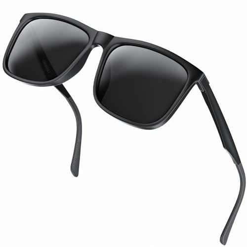 CHEREEKI Polarisierte Sonnenbrille für Herren & Damen – UV400 Schutz – Retro Vintage Design – Leichter Metallrahmen – Für Autofahren, Outdoor & Alltag