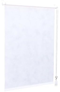 Sekey Blackout Roller Blind No Drilling Klemmfix 65 cm Wide, Non-Woven Fabric Side Pull Roller Blind, Heat Protection, Privacy Screen and Sun Protection, Wall Mounting, Ceiling Mounting, Clamping