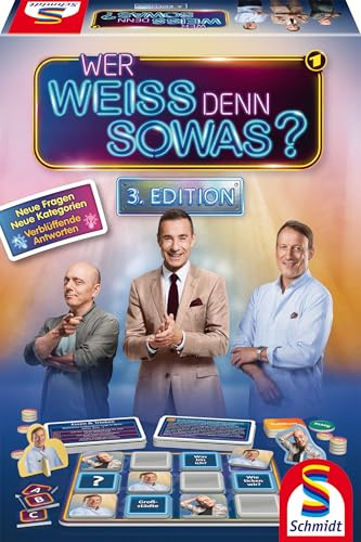 Schmidt Spiele 49485 Vem vet allt? 3. Edition, gissningsspel