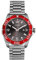 Lord Timepieces Herren Sport Silber Uhr - Silber Edelstahlband - 45mm
