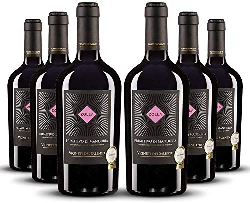 Vigneti del Salento Zolla Primitivo di Manduria (6 x 0.75 l)