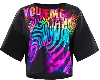 Winshape Damen Functional Light and Soft Cropped Dance-Top DT109LS, Winshape Ultra Soft Style, Office, Dance, Street Wear