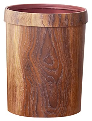 PRETYZOOM Poubelle Domestique Plastique à Déchets Conteneur à Déchets Créatif Pour Maison Motif Aléatoire