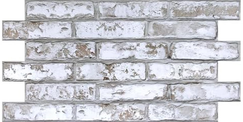 Commomy 12 Piezas Paneles de Pared de Ladrillo 3D, 58 x 30 cm, PVC Paneles Decorativos para Pared, Impermeable, Autoadhesivo, Revestimiento de Paredes para Sala, Dormitorio, Cocina (2,08 m²)