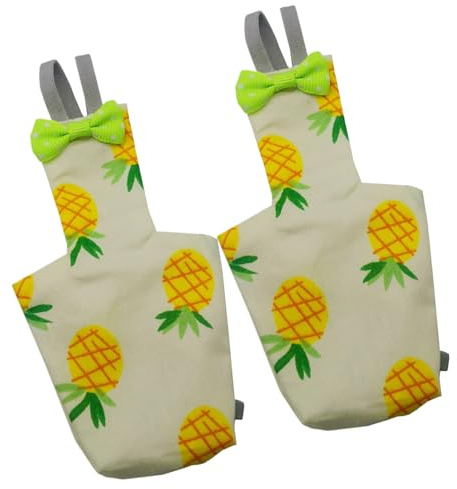 Bird Diapers For Pigeons - Washable Parrot Diaper Clothes | Training Nappy Pet Supplies | 2X Leak-Proof Soft Liners For Parakeet, Cockatiel, Macaw, Pigeon, Comfortable And Reusable Flight Suit