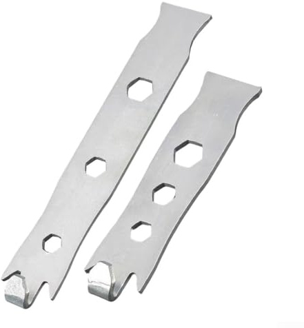 2 herramientas de bobinado de alambre perfectas para proyectos de invernadero y bricolaje (2 piezas (grandes + pequeñas))