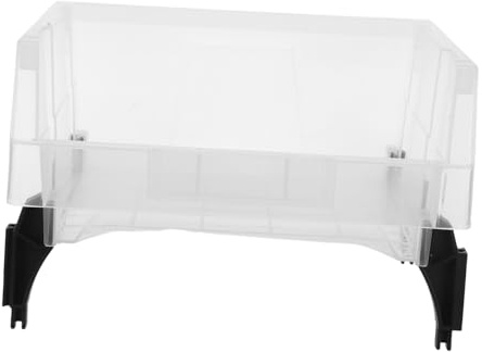 Hemobllo Boîte de Tri Transparente en PP 4 Pieds Organisateur Multifonction pour Pièces et Fournitures D’Atelier Rangement de Bureau Solide et Conteneur de Collecte Pratique