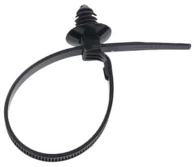 1/10/20/30/50/100/200 Uds. Bridas for cables de montaje a presión Clip cierre automático for coche arnés automotriz correas nailon sujetador gestión(10pcs)