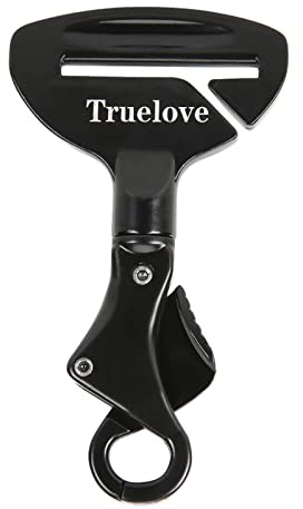 Truelove Vehicle Seat Belt Safety Buckle Lock, Dog Seat Belt Clip Universal Dog Car Restraint - Dog Seatbelt Lock - Portable Vehicle Seatbelt Harness for Pet Car Travel