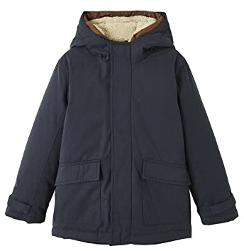 VERTBAUDET Parka garçon 3 en 1 blouson amovible Marine grisé 5A