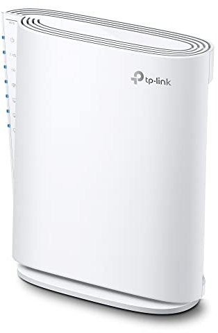 TP-Link RE900XD WiFi 6 WLAN Verstärker Repeater AX6000, 160-MHz-Kanal, 2,5-Gbit/s-Port + 2× Gigabit-Ports, 4×4 MU-MIMO, WPA 3, Der leistungsstärkste Wi-Fi 6 Repeater von TP-Link
