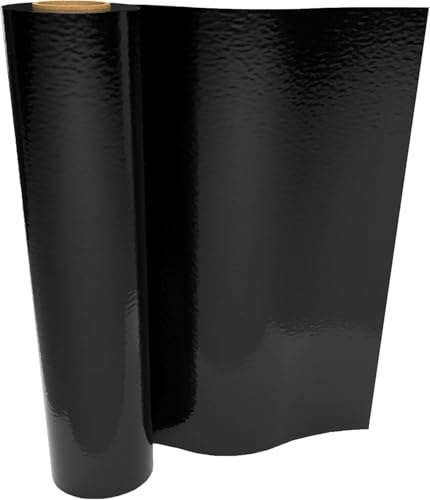 doitBau Baufolie Typ 150 schwarz – Abdeckfolie aus LDPE 4 m x 50 m – 200 m² Schutzfolie für Baustelle, Malerarbeiten und Renovierung