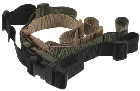 HYTROVE Correa Frontal Ajustable para Mochila en 3 Piezas Hebilla de Liberación Rápida, Diseño Quickdetach, Colores Variados para Excursionismo y Uso Escolar