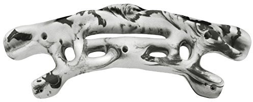 ALPIDEX Trainingsboard Griffbrett 53 x 20 cm Hangboard Fingerboard Griffboard, Farbe:weiß-meliert