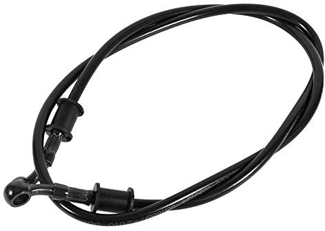 Tubo Olio Freni Moto Acciaio Intrecciato 50cm Universale per Enduro Motocross Frizione e Freni Adattabile a Modelli Diversi Migliora Sensibilità Frenante Montaggio Semplice e