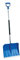 S&M 544002 Schneeschaufel Hybrid Blau Klinge 46 cm mit Aluminiumgriff