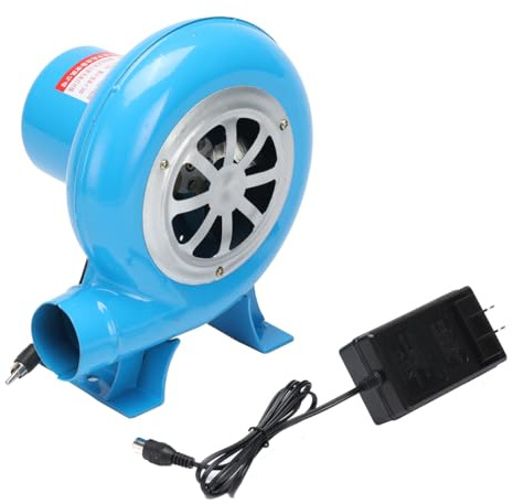 MECUTP Electric Blower Fan BBQ Fan 80W 110V, Electric Blacksmith Forge Air Blower With Switch, Used for Outdoor Cooking BBQ