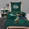 Familando The Legend of Zelda Bettwäsche für Kinder und Teenager · Kinderbettwäsche grün 135x200 80x80 cm aus 100% Baumwolle mit Reißverschluss · Motiv Tears of The Kingdom mit Link