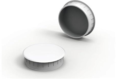 2 Pcs Hinge Hole Cover HAFELE 35mm Plastic Hinge Hole Cover White Hinge Hole Cap Furniture Door Cabinet Hinge Hole Cove for Kitchen Cabinets