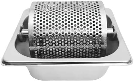 EIRZNGXQ Roulette d'épandage de beurre en acier inoxydable, courroie de rouleau de beurre avec support, distributeur de beurre fondu, distributeur de beurre fondu, machine à tartiner pour cuisine de