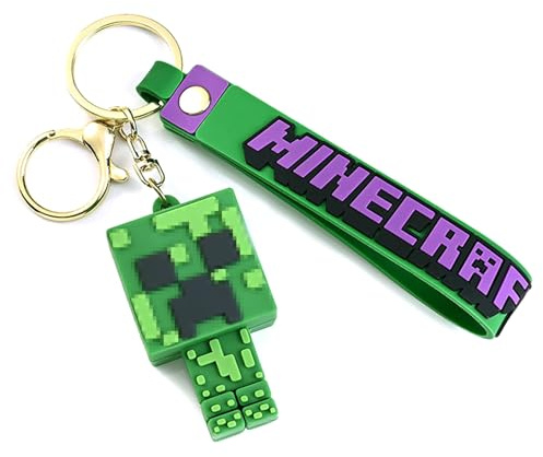 Llaveros Anime para Gamers - Figuras Coleccionables para Mochilas, Decoración de Fiestas y Regalos para Niños/Niñas (Juguetes Gamer, Decoración Escolar) - Ideal para Fans del Anime y Videojuegos
