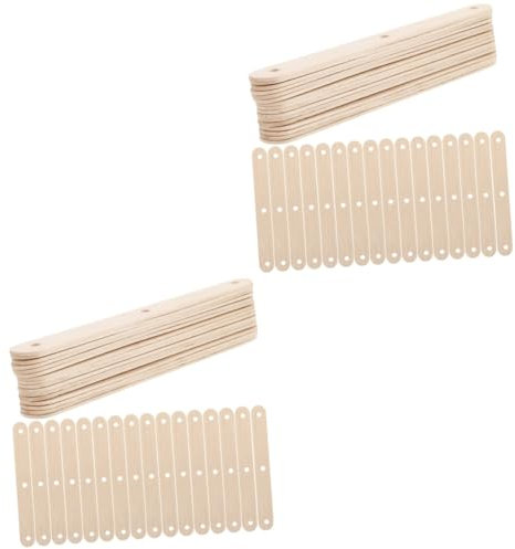 ARTIBETTER 2 Series Palito De Paleta Casero Paletas De Hielo Palitos De Helado Palos Reutilizable Paleta De Hielo Estallidos Palitos De Paleta A Granel Palo De Cera Madera Beige 50 Piezas*2