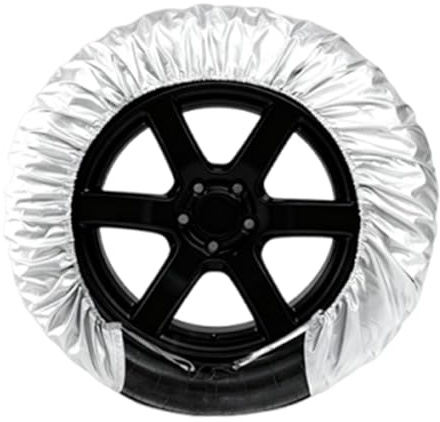 Rueda resistente de uso intensivo, impermeable y a prueba de viento – Cubierta para neumático de coche, protección de repuesto impermeable a prueba de polvo | Cubierta universal para neumáticos de