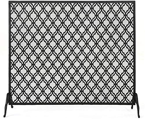 FLBT Pare-étincelles pour cheminée/poêles/Grills (Couleur : Noir) Needed