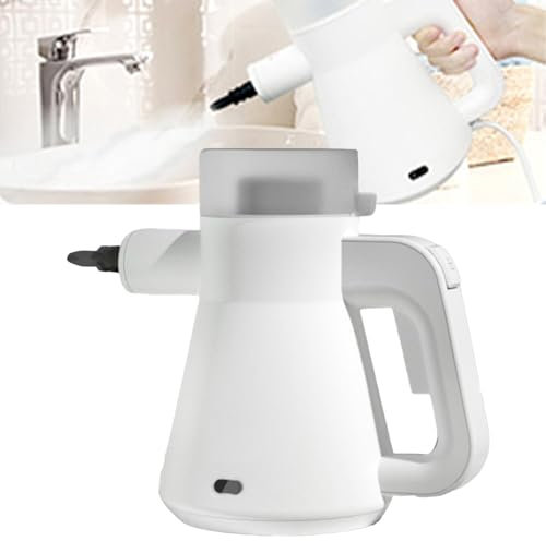 twostronking Balai à Vapeur 135 ℃, 4 Buses Différentes, avec Réservoir d'eau De Grande Capacité De 450 ML, Haute Température 135 ℃, Convient pour éliminer Les Taches D'huile, Repasser Les Vêtements