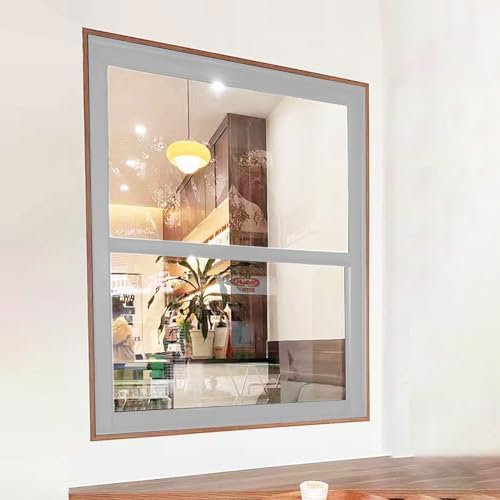 Ventanas Aluminio Ventanas Corredizas con Marco de Aluminio, Ventanas Ventiladas para El Hogar con Vidrio y Cerradura, Contraventanas para Casas, Lofts, Casas de Juegos, Ventanas de Baño(White,12x14in